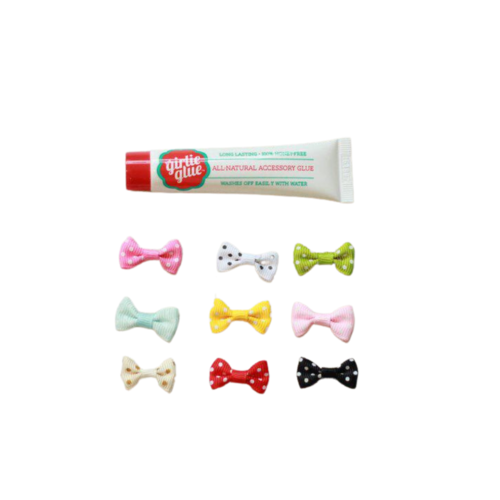 Girlie Glue Tiny Bows