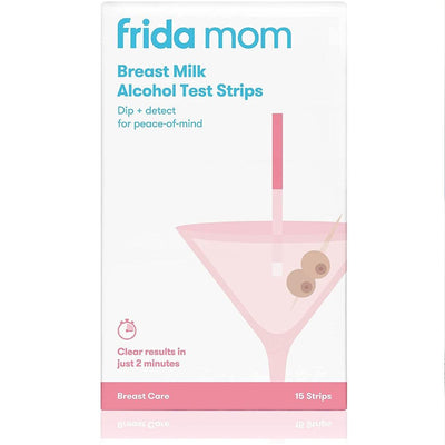 Teste de Detecção de Álcool No Leite Materno FridaMom - 15 Tiras - Frida Mom Babytunes