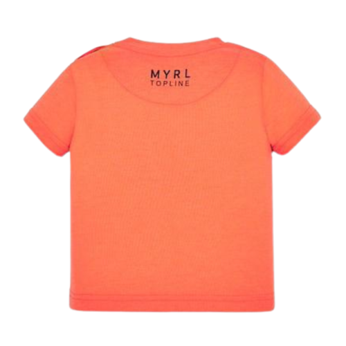 Mayoral Top Line T-Shirt s/s Neon Mango