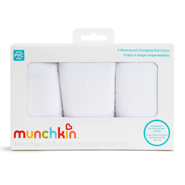 Munchkin Waterproof Changing Pad Liners