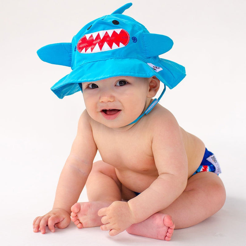 Zoocchini UPF50+ Baby Swim Diaper & Sun Hat Set