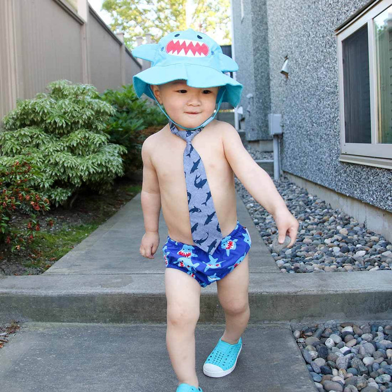 Zoocchini UPF50+ Baby Swim Diaper & Sun Hat Set