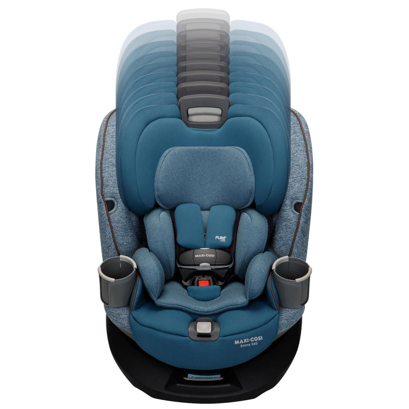 Maxi Cosi Emme 360 Rotating All-in-One Car Seat - Pacific Wonder