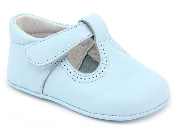 Classic Leather T-Strap Mary Janes easy open unisex for Boys and Girls - Luna Baby Modern Store