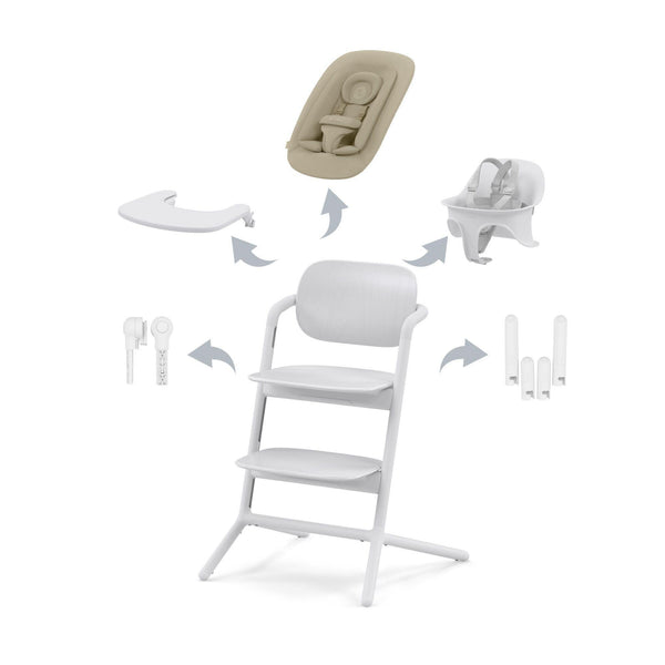 Cybex Lemo 4 in 1 - All White