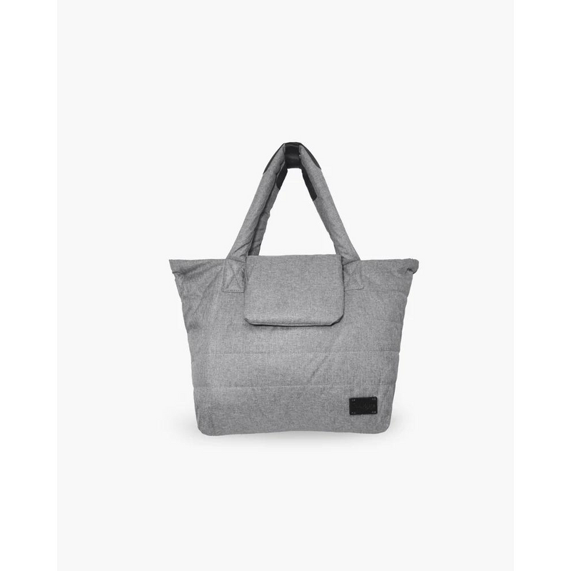 7 AM Voyage Capri Diaper Crossbody Tote - Heather Grey