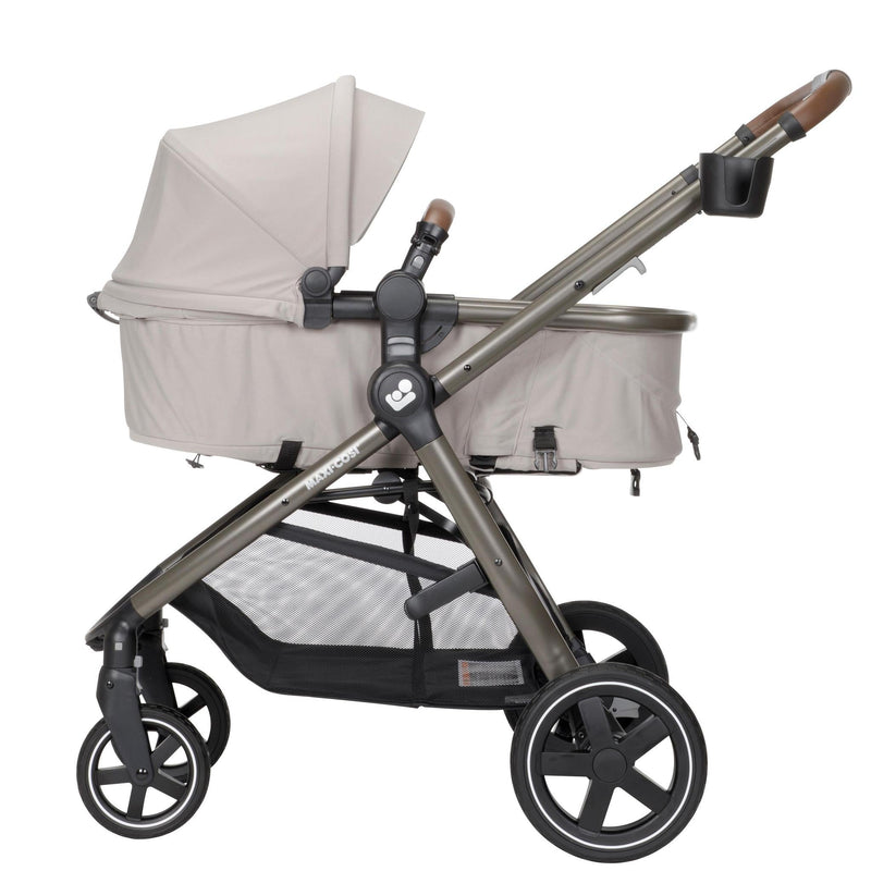 Maxi Cosi Zelia™² Luxe 5-in-1 Modular Travel System - New Hope Tan