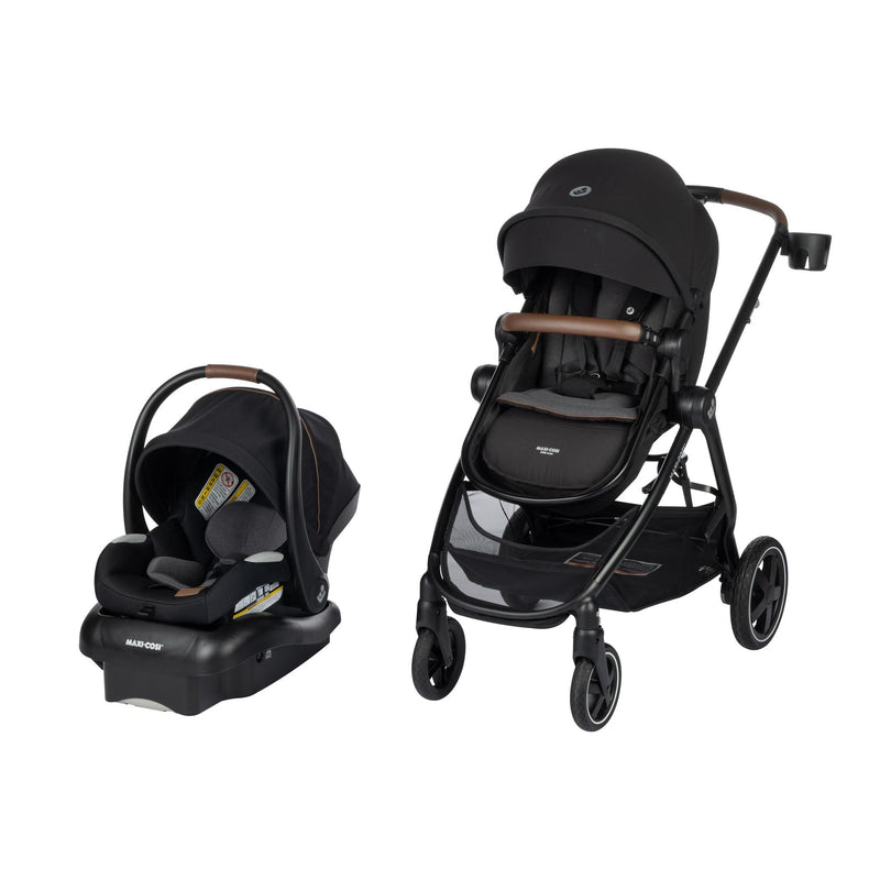 Maxi Cosi Zelia™² Luxe 5-in-1 Modular Travel System - New Hope Black