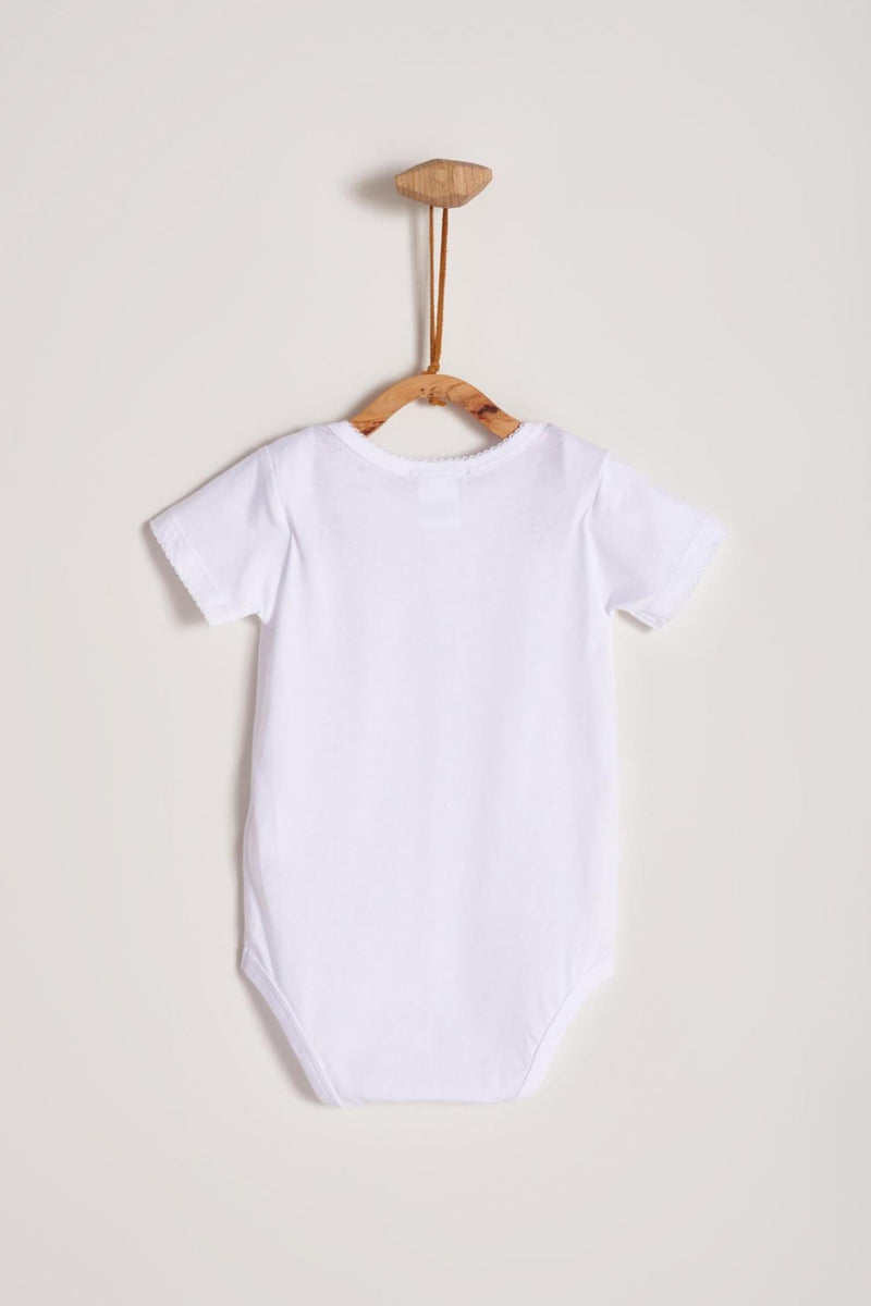 Babycottons Logo Short Sleeve 2-Pack Bodysuits