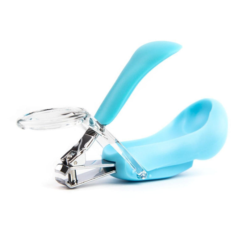 Primo Passi Nail Clipper W/ Magnifier (Blue)