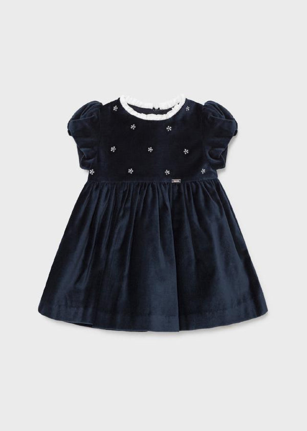 Mayoral Velvet Dress Baby girl