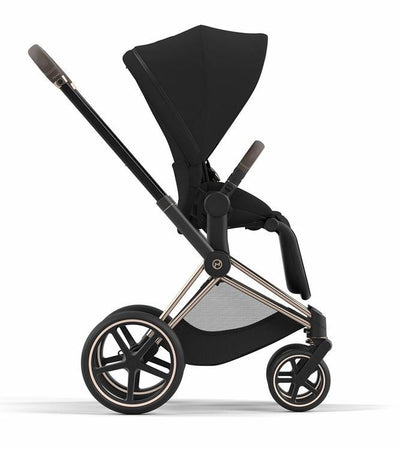 Cybex Priam 4 Complete Stroller Rose Gold Deep Black