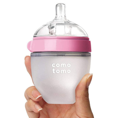 Mamadeira Comotomo Rosa 150ML - Comotomo Babytunes