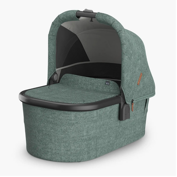 Uppababy Bassinet V3 - Gwen Green Melange/Carbon