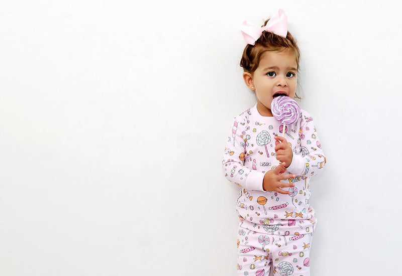 Noomie Pajama 2 Pieces Lollipops Pink