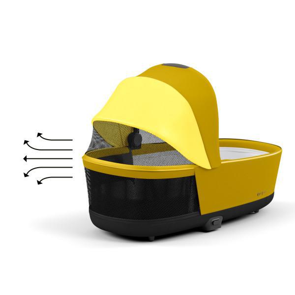 Cybex Priam 4/E-Priam 2 Lux Carry Cot - Mustard Yellow