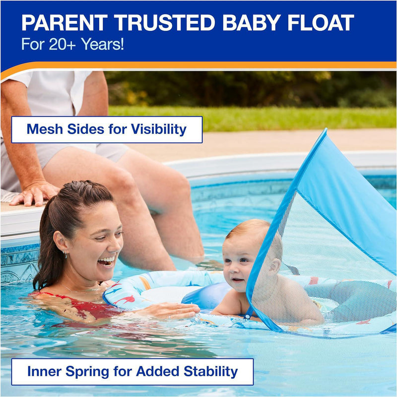 Swimways Baby Spring Float Sun Canopy - Mermaid