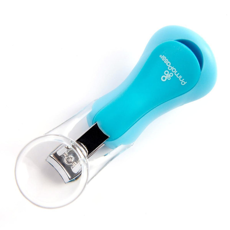 Primo Passi Nail Clipper W/ Magnifier (Blue)