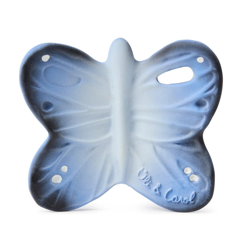 Olí & Carol Teether Blue The Butterfly