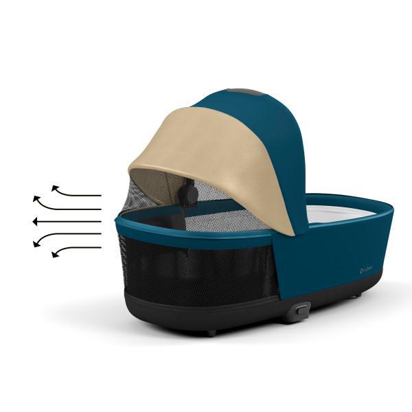 Cybex Priam 4/E-Priam 2 Lux Carry Cot - Mountain Blue