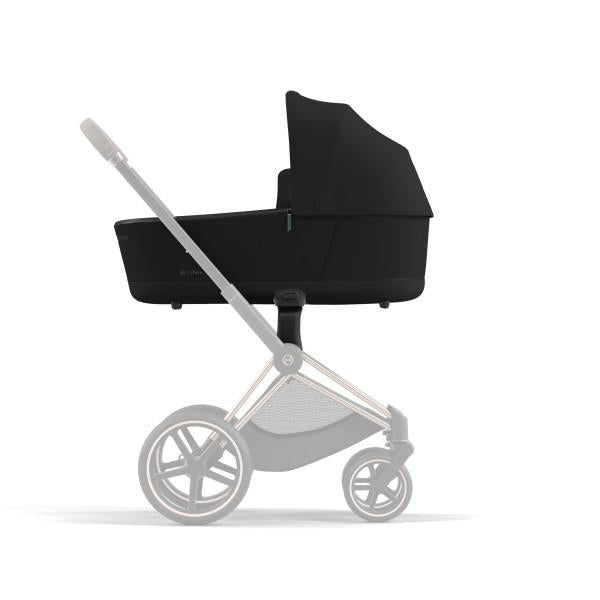 Cybex Priam 4/E-Priam 2 Lux Carry Cot - Deep Black