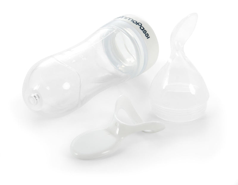 Primo Passi Silicone Squeezy Spoon White