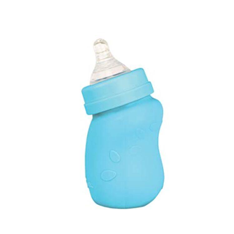 Green Sprouts Baby Bottle Made From Plants And Glass (5 oz) Aqua