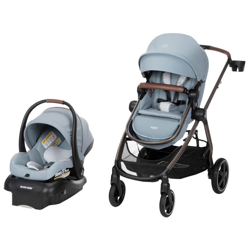 Maxi Cosi Zelia™² Luxe 5-in-1 Modular Travel System - New Hope Grey