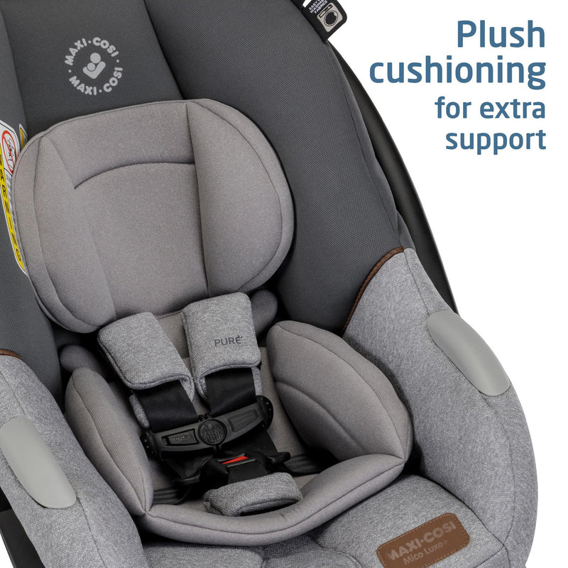 Maxi Cosi Mico Luxe+ Infant Car Seat - Essential Black