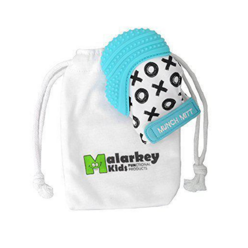 Malarkey kids Munch Mitt Agua Blue XO