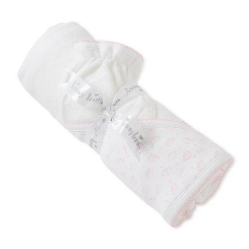 Kissy Kissy Towel Ele-Fun Pink